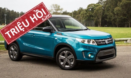 Triệu hồi Suzuki Vitara tại Việt Nam do lỗi ở hệ thống treo